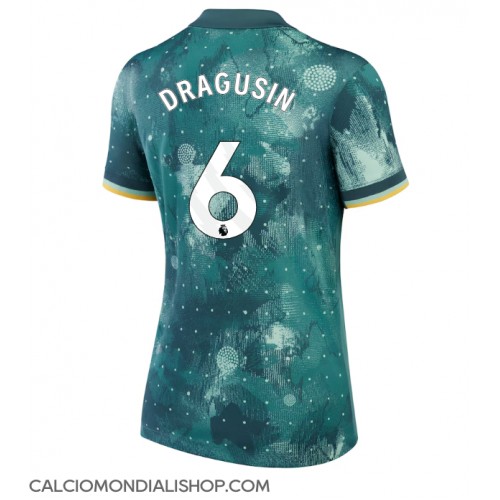 Maglie da calcio Tottenham Hotspur Radu Dragusin #6 Terza Maglia Femminile 2024-25 Manica Corta